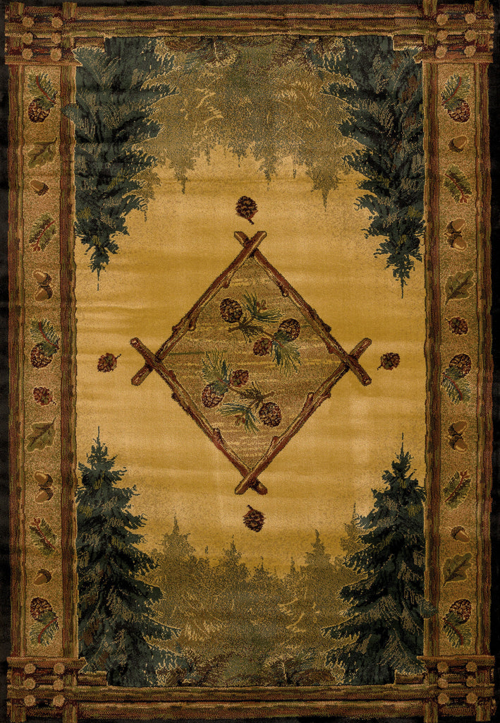 United Weaver Genesis Forest Trail Area Rug