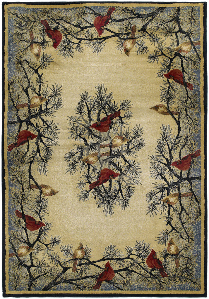 United Weaver Hautman Cardinal In Area Rug