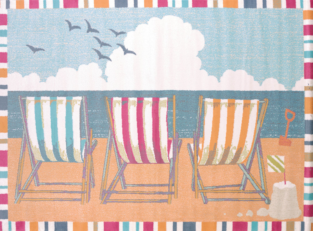 United Weaver Regional Conecepts Seaside Chairs Area Rug