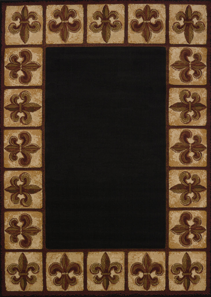 United Weaver China Garden Patchwork Fleurdelys Area Rug