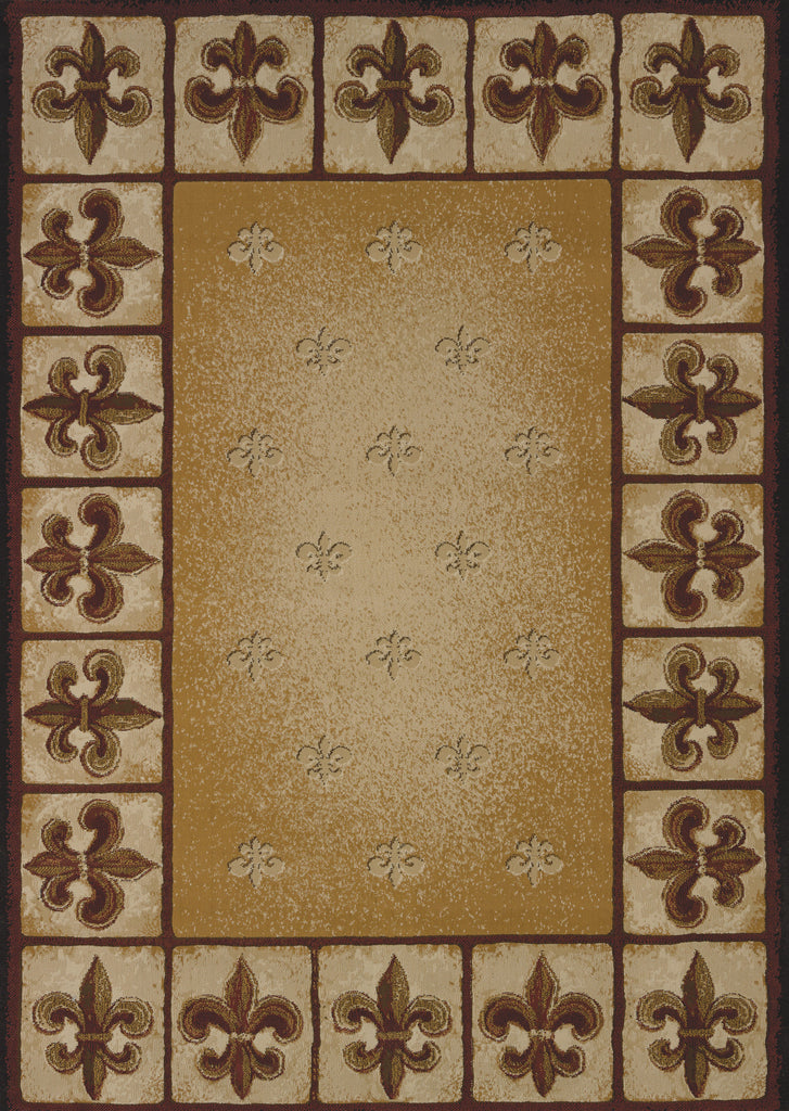 United Weaver China Garden Fleur De Lys Area Rug