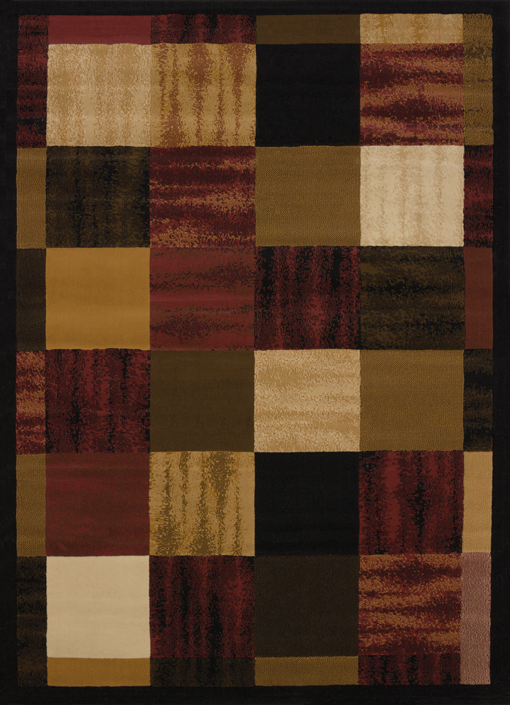 United Weaver China Garden Painted Blocks Area Rug