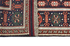 Vintage Afghan Rug 6' 8" X 8' 9" Handmade Rug