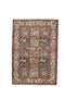 Vintage Persian Rug Bakhtiari 3' 3" X 4' 11" Handmade Rug