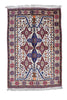 Vintage Tribal Persian Rug 3' 8" X 5' 10"