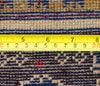 Oriental Turkman Tribal Pure Wool Rug, Red/Beige