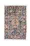 Vintage Persian Rug 4' 6" X 6' 9" Handmade Rug
