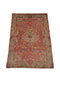 Vintage Oriental Persian Rug, Nahawan Wool Area Rug 5' 1" X 7' 10" Handmade Rug