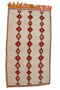 Vintage Morocco Morrocan 4' 11" X 8' 11" Handmade Rug