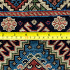 Oriental Yalamah Persian Wool Tribal Rug, Pink/Blue