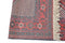 Vintage Afghan Area Rug Hand Knotted Rug 3' 10" X 6' 5"
