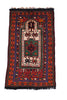 Vintage Tribal Turkish Kazak Rug 3' 7" X 5' 5" Handmade Rug