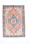 Vintage Persian Rug, Nahawan Area Rug, 4' 5" X 6' 3" Handmade Rug
