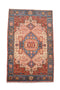 Vintage Persian Rug, Nahawan Area Rug, 4' 3" X 6' 10" Handmade Rug