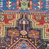 Vintage Persian Rug, Nahawan Oriental Rug, Tribal Rug, Red Beige Rug, 4' x 6'5" Rug