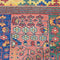 Vintage Persian Rug Bakhtiary, Tribal Rug, Wool Rug, Blue and Pink