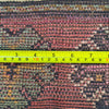 Oriental Turkish Kazak Diamond Tribal Pure Wool Rug, Red and Beige Rug, 4' x 7' Rug