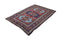 Vintage Tribal Turkish Kazak Rug 4' 1" X 6' 4" Handmade Rug