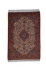 Antique Oriental Qum Persian Rug 3' 5" X 5' Handmade Rug