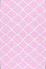 The Rug Market Lattice Pink 71202 Area Rug