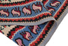 Vintage Persian Oriental Rug, Senneh Rug, 3' 4" X 6' 0" Handmade Rug