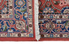 Vintage Persian Oriental Veramin 3' 6" X 5' 1" Handmade Rug