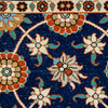 Oriental Veramin Persian Wool and Cotton Rug, Orange/Beige
