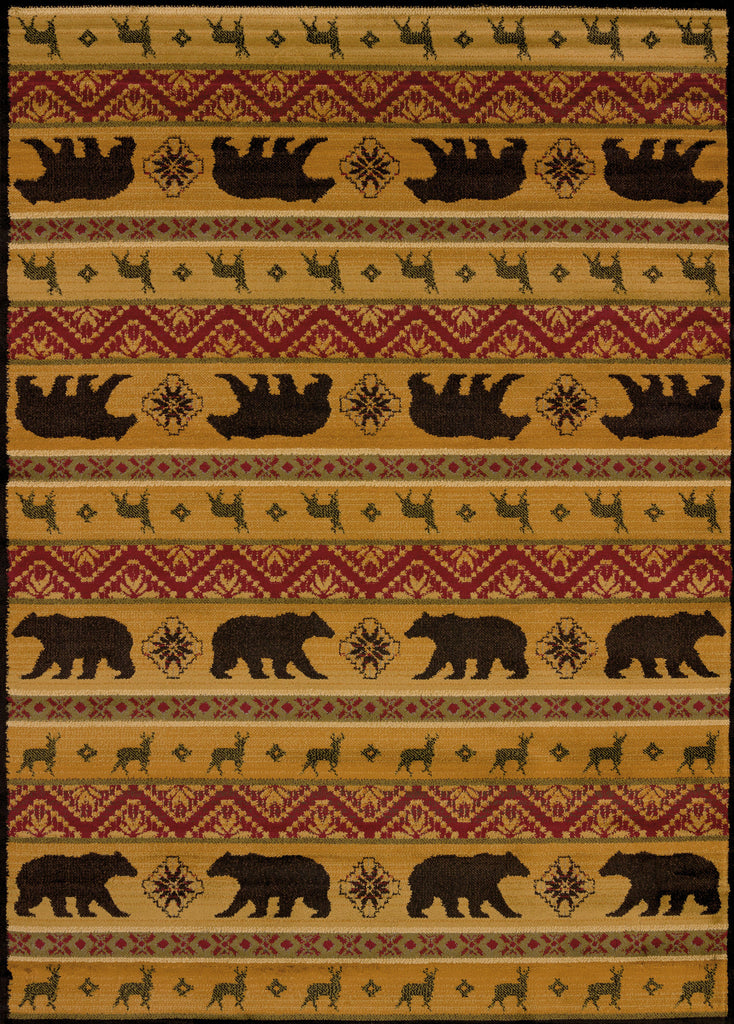 United Weaver Affinity Nordic Bear Area Rug