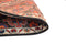 Vintage Oriental Persian Rug, Afshar Elegance Persian Tribal Rug, Wine Red Brown Rug, 5' x 6'5"