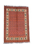 Vintage Persian Rug Kargahi 2' 11" X 4' 0" Handmade Rug
