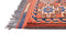 Vintage Persian Tribal Rug  4' 1" X 5' 10" Handmade Rug