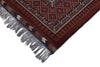 Vintage Persian Tribal Rug  4' 1" X 6' 5" Handmade Rug