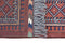 Vintage Persian Tribal Rug  4' 1" X 6' 5" Handmade Rug