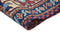 Vintage Ghazni Rug Oriental 4' 0" X 5' 3" Handmade Rug