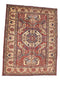 Vintage Ghazni Rug Oriental 4' 10" X 6' 3" Handmade Rug