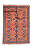 Vintage Persian Area Rug 6' 2" X 8' 10" Handmade Rug