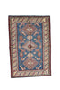 Vintage Ghazni Rug Oriental 3' 8" X 5' 5" Handmade Rug