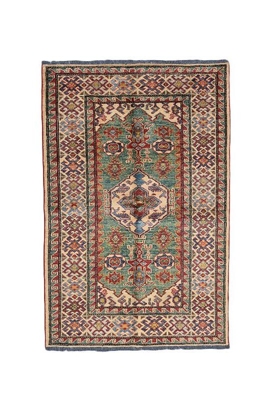 Vintage Ghazni Rug Oriental 2' 11" X 4' 6" Handmade Rug