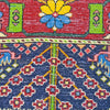 Vintage Persian Rug Bakhtiari Pure Wool Tribal Rug, Green Red Rug 3 x 5 Rug