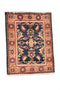 Vintage Persian Chubi Ziegler 3' 1" X 3' 11" Handmade Rug