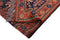 Vintage Persian Rug Kargahi Boho Tribal 3' 4" X 4' 9" Handmade Rug