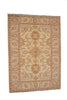 Vintage Persian Chubi Ziegler 4' 0" X 5' 8" Handmade Rug