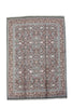 Vintage Kashmir Oriental Rug Wool and Cotton Rug 8' 2" X 11' 3" Handmade Rug