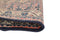 Vintage Pakistan Kashmiri Area Rug 4' 7" X 7' 2" Handmade Rug