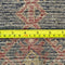 Vintage Hamadan Persian Rug Tribal Rug, Blue Red Rug, 4'5" x 6'5"