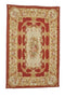 Vintage Oriental Aubusson  3' 11" X 6' 1" Handmade Rug