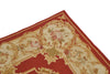 Vintage Oriental Aubusson  3' 11" X 6' 1" Handmade Rug