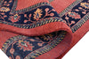 Vintage Persian Area Rug 4' 6" X 5' 11" Handmade Rug