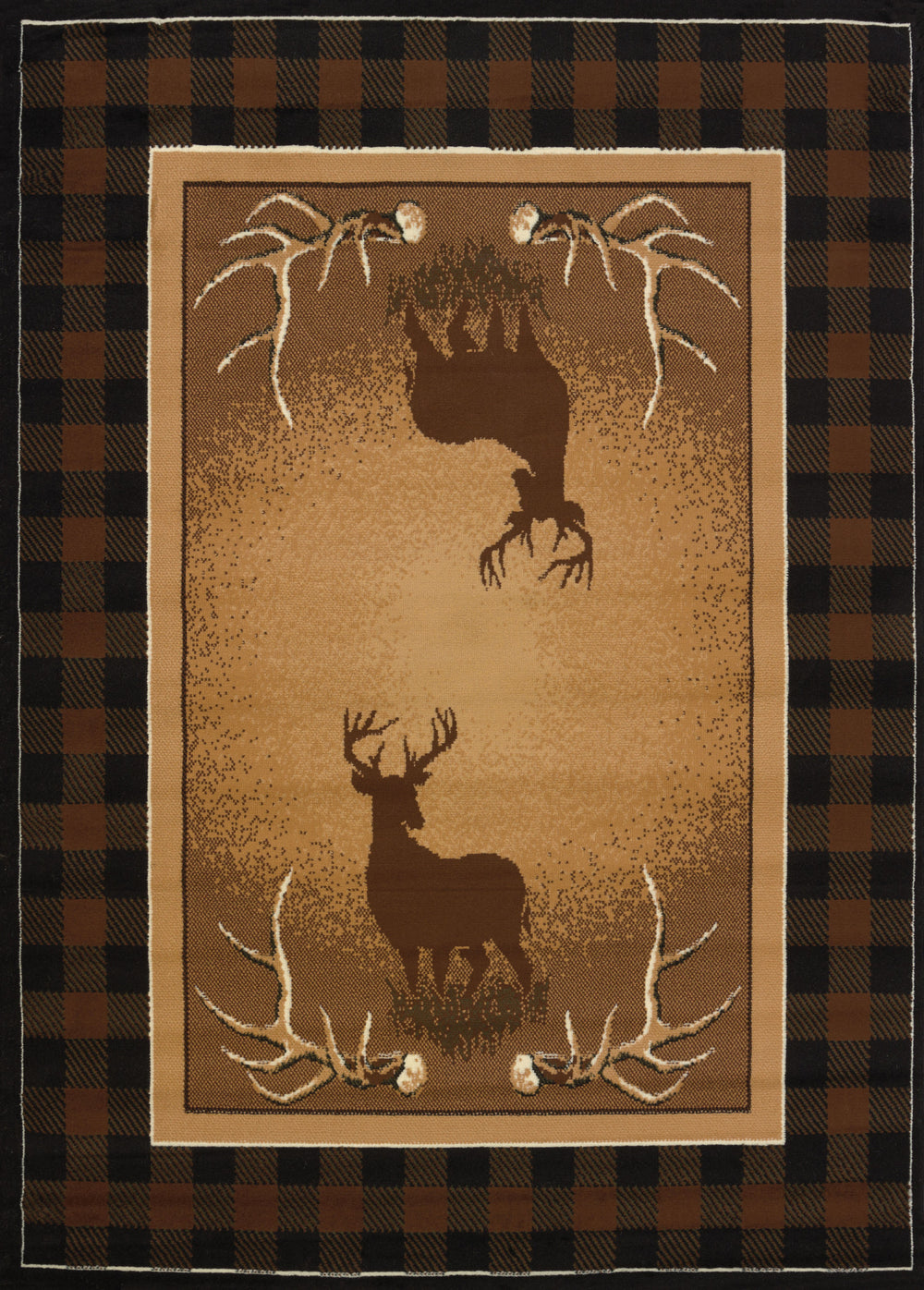 United Weaver Legends Antler Buck Area Rug — Rug Savings