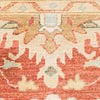 Vintage Persian Chubi Ziegler 100% Wool Tribal Rug, Red Beige, 3' x 5'